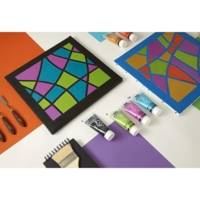 Tube 250ml Peinture Acrylique Fine Studio Haute Viscosité Bleu Vert Iridescent