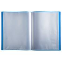 Protège-documents en polypropylène souple OPAK 20 vues - A4 - Bleu clair - EXACOMPTA