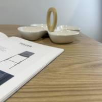 Plateau de table 60x60cm Chene Naturel - RestooTab