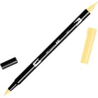 Feutre Dessin Double Pointe ABT Dual Brush Pen 991 ocre clair - TOMBOW