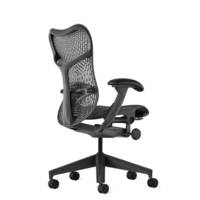 Fauteuil Mirra 2 dossier triflex graphite Herman MILLER avec accoudoirs multi-positions