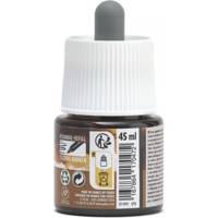 Flacon 45ml Peinture Encre Aquarelle COLOREX Tabac