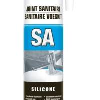 Mastic SA sanitaire translucide - Gedimat - RUBSON