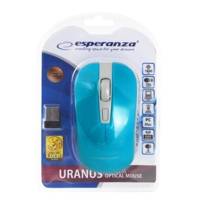 Souris Sans Fil 2.4GHZ Optique 4D USB URANUS Bleu