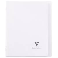 Cahier protège-cahier Koverbook Piqué Polypro 17x22cm 48p séyès Coloris Aléatoire - CLAIREFONTAINE