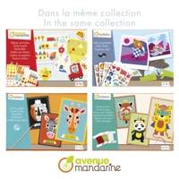 Boîte créa Tableaux mosaïques feutrine - - AVENUE MANDARINE