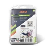 Agrafe OMEGA 20 galva plastifié vert - Gedimat