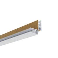 Profilé d'angle intérieur alu rouge basque - 60x60mm 3m - Gedimat