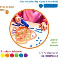 Lot de 6 P'tits Tampons Gouache 50ml - CLEOPATRE