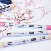 Kit de démarrage Manga 7 Pièces Marqueur Alcool ABT PRO Avec instructions