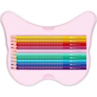 Etui Métal Papillon 20 Crayon de couleur Triangulaire GRIP SPARKLE