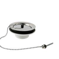 Bonde à bouchon pour évier grès 1 bac percé en diam.60mm - Gedimat - VALENTIN