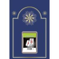 Bloc éphéméride 6x9 cm sur plaque 17 x 25 cm Coloris Aléatoire