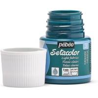 Flacon 45 ml Peinture Setacolor pour tissus clairs TURQUOISE - PÉBÉO