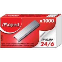 Boite de 1000 Agrafes 24/6 zinguées