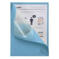 Paquet de 100 chemises à fenetre Forever - 22x31cm - Bleu clair