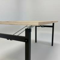 Table pliable Tambu 160x80cm erable kanaka - intérieur - RestooTab