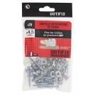 Cheville autoforeuse ZAMAK D.4,5x50mm - Gedimat - OUTIFIX