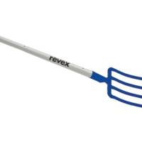 Fourche à bêcher 4 dents manche pomme tri-matière triangulaire 30cm - Gedimat