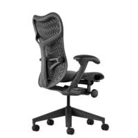 Fauteuil Mirra 2 dossier butterfly graphite Herman MILLER avec accoudoirs multi-positions