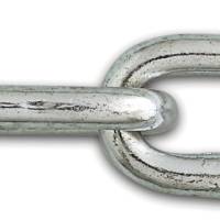 Chaîne soudée maille courte acier zingué D5mm charge de travail 165kg - Gedimat - CHAPUIS