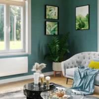 Radiateur à inertie pierre réfractaire SIBAYAK II blanc - Gedimat