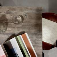 Plateau de table 70x70cm Chene Saman - RestooTab