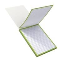 Bloc de 30 fiches bristol 105X148 non perforées Q5/5 vert
