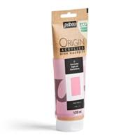 Tube 120ml Peinture ORIGIN ACRYLICS Rose Lumière - PÉBÉO