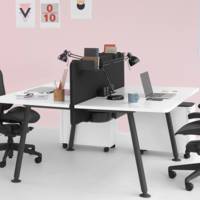 Fauteuil Aeron onyx Herman MILLER avec accoudoirs multi-positions