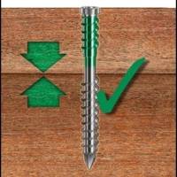 Vis lame de terrasse empreinte Torx inox 5x60mm - Gedimat - SPAX