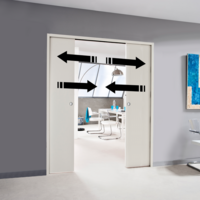 Kit d'ouverture synchronisée pour châssis double vantail Sillage - Gedimat - DEYA
