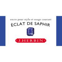 Encre traditionnelle à stylo en flacon "D" 30ml Éclat de saphir - HERBIN