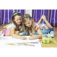 Etui Carton de 30 feutres Pointe Moyenne Trio A-Z dont 5 fluos