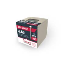 Vis technique TORX zingué blanc - 4x30mm - boîte de 200 pièces - Gedimat