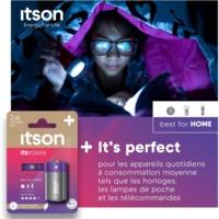 Pack de 2 Piles Alcalines LR14/C 1,5V ItsPOWER