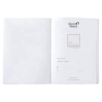 CARNET 21 DOTS Life Journal 15 x 21 cm bleu gris