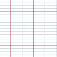 Répertoire reliure piqûre 17x22 cm 96p seyes papier 90g Coloris aléatoire