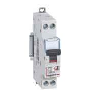 Disjoncteur phase+neutre bornes à vis 1 module 16A - Gedimat - LEGRAND