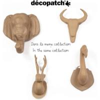 Trophée licorne à décorer 18x15,5x21 cm - DÉCOPATCH