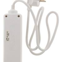 Bloc multiprises standard sans interrupteur blanc 4x16A 1m - Gedimat - ZENITECH