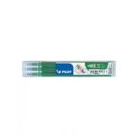 Set de 3 recharges pour roller FriXion Ball pointe moyenne (0,7mm). Encre vert