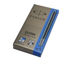 Etui Pack de 5 Cartouches d'encre Quink bleu royal