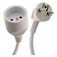Prolongateur domestique H05VV-F 3G1,5 mm² - 3 m - Gedimat - ZENITECH