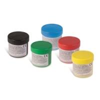 Gouache aux doigts en pot de 50g x 6 couleurs - PRIMO