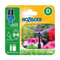 Micro asperseurs 2x20° pour tuyau d'arrosage automatique - Gedimat - HOZELOCK