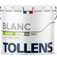 Peinture murs et plafonds blanc satin - Gedimat - TOLLENS