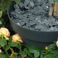 Pétale d'ardoise naturelle pilée bleue 30/60mm - sac de 25kg - Gedimat