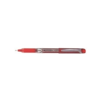Stylo roller Hi-Tec V10 grip pointe aiguille rouge - Pilot