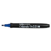 Marqueur "Calligraphy Pen" pointe 3 mm coloris bleu - ARTLINE